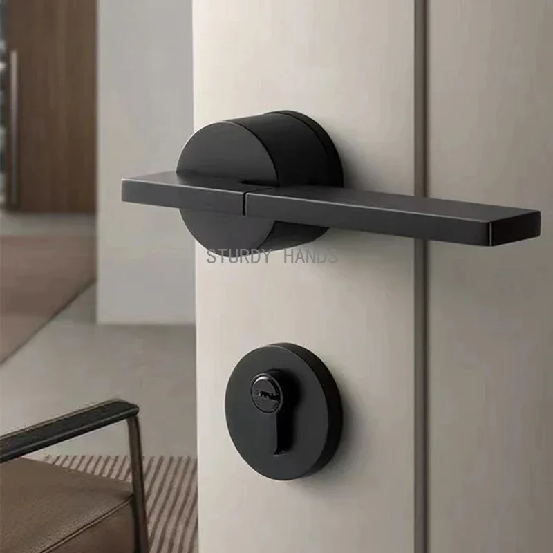 Home Security Door Lock - قفل مقبض باب داخلي من سبائك