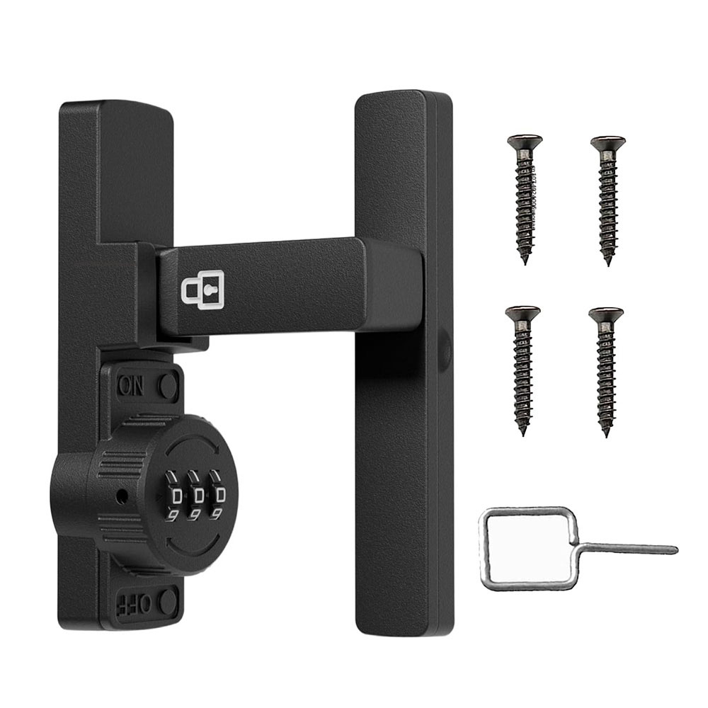 Home Security Door Lock - قفل باب الحظيرة الآمن مكون من