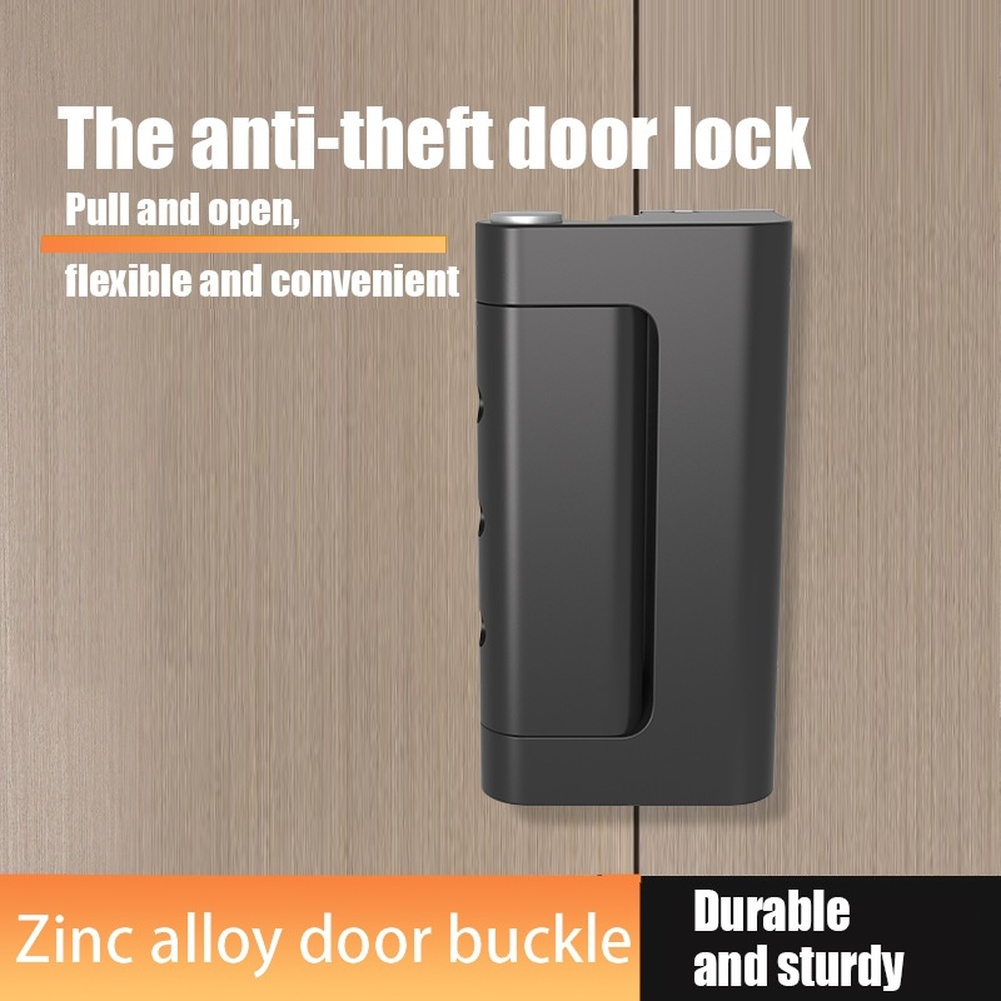 Home Security Door Lock - قفل باب مضاد للسرقة من سبائك