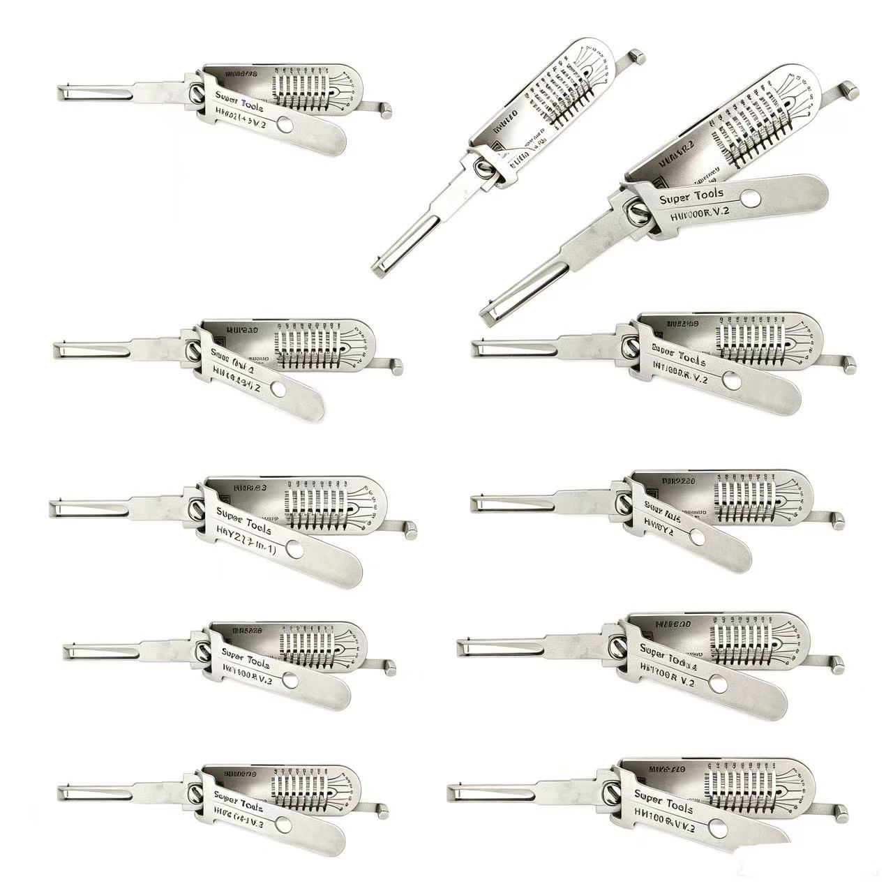 Lock Picking Set - أدوات كيوبيد سوبر 2 في 1