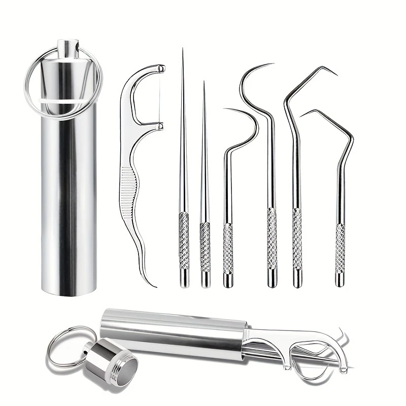 Lock Picking Set - 1 مجموعة الفولاذ المقاوم للصدأ مسواك
