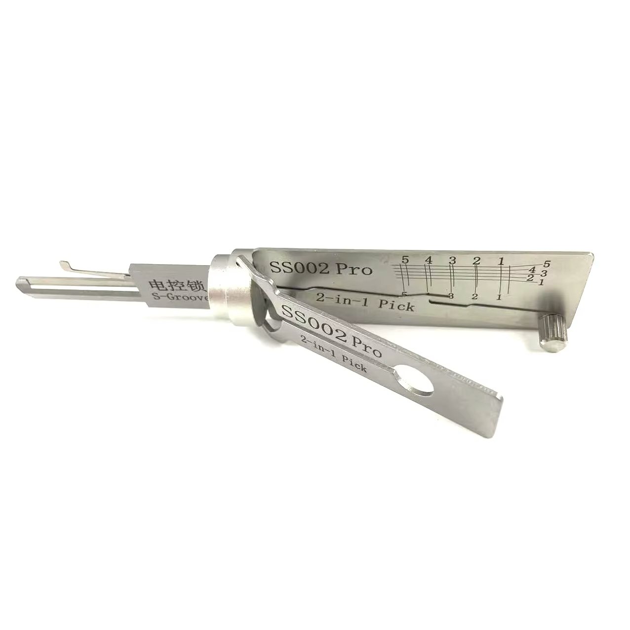 SS001 SS002 SS003 2 في 1 مفتاح - مراجعة Lock Picking Set وسعره