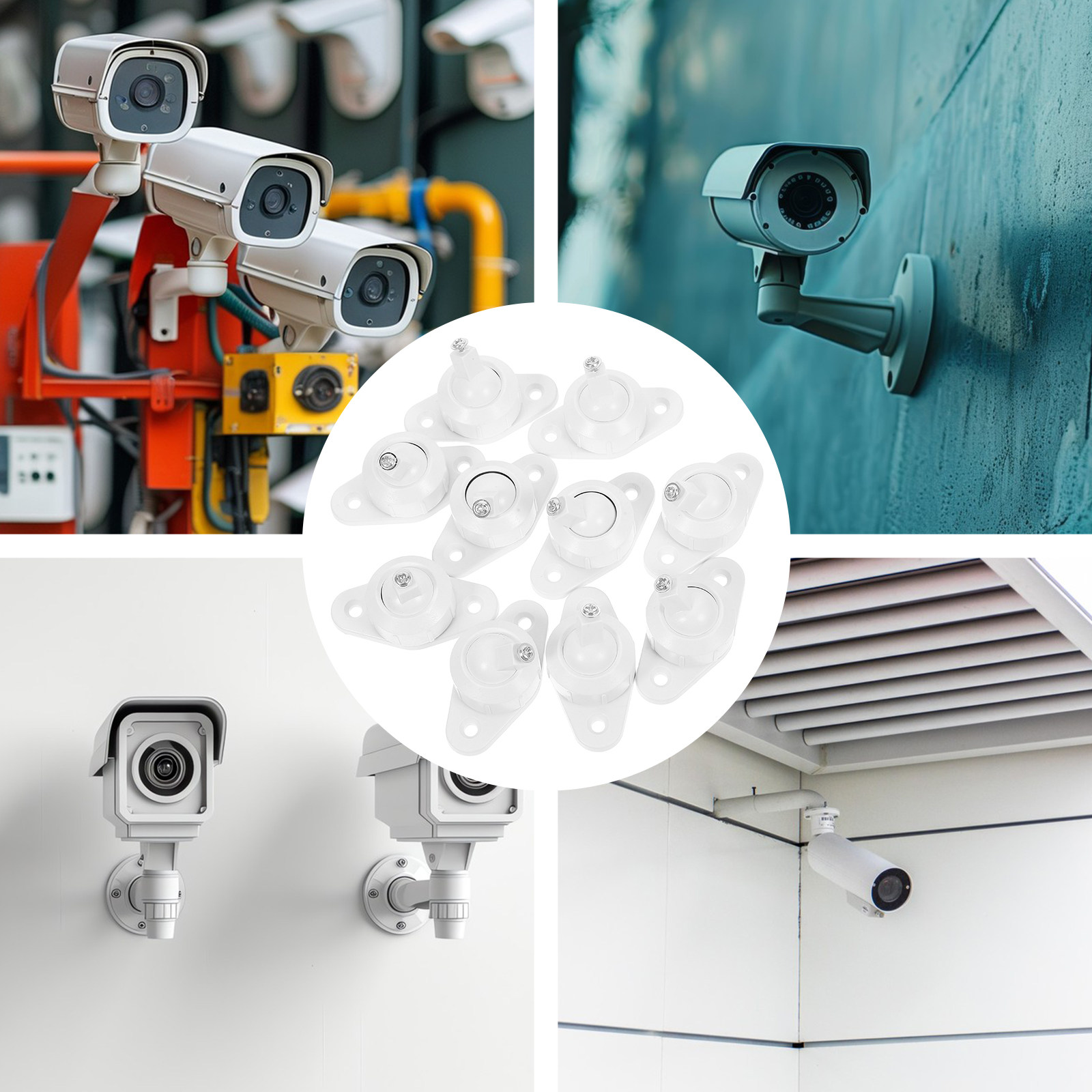10 قطع من حوامل الحساسات العال - مراجعة Home Security Firms وسعره
