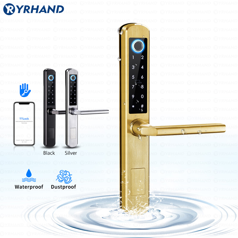IP66 الذهب الفولاذ المقاوم للص - مراجعة Home Security Key وسعره
