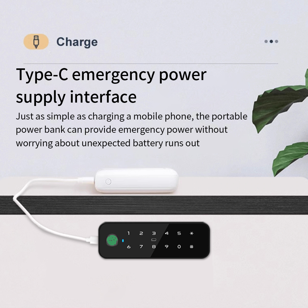 Tuya بلوتوث خزانة خشبية ذكية ق - مراجعة Home Security Door Lock وسعره