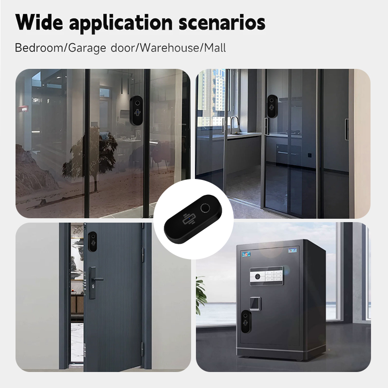 Tuya WiFi كاشف الاهتزاز الزجاج - مراجعة Window Alarm Sensor وسعره