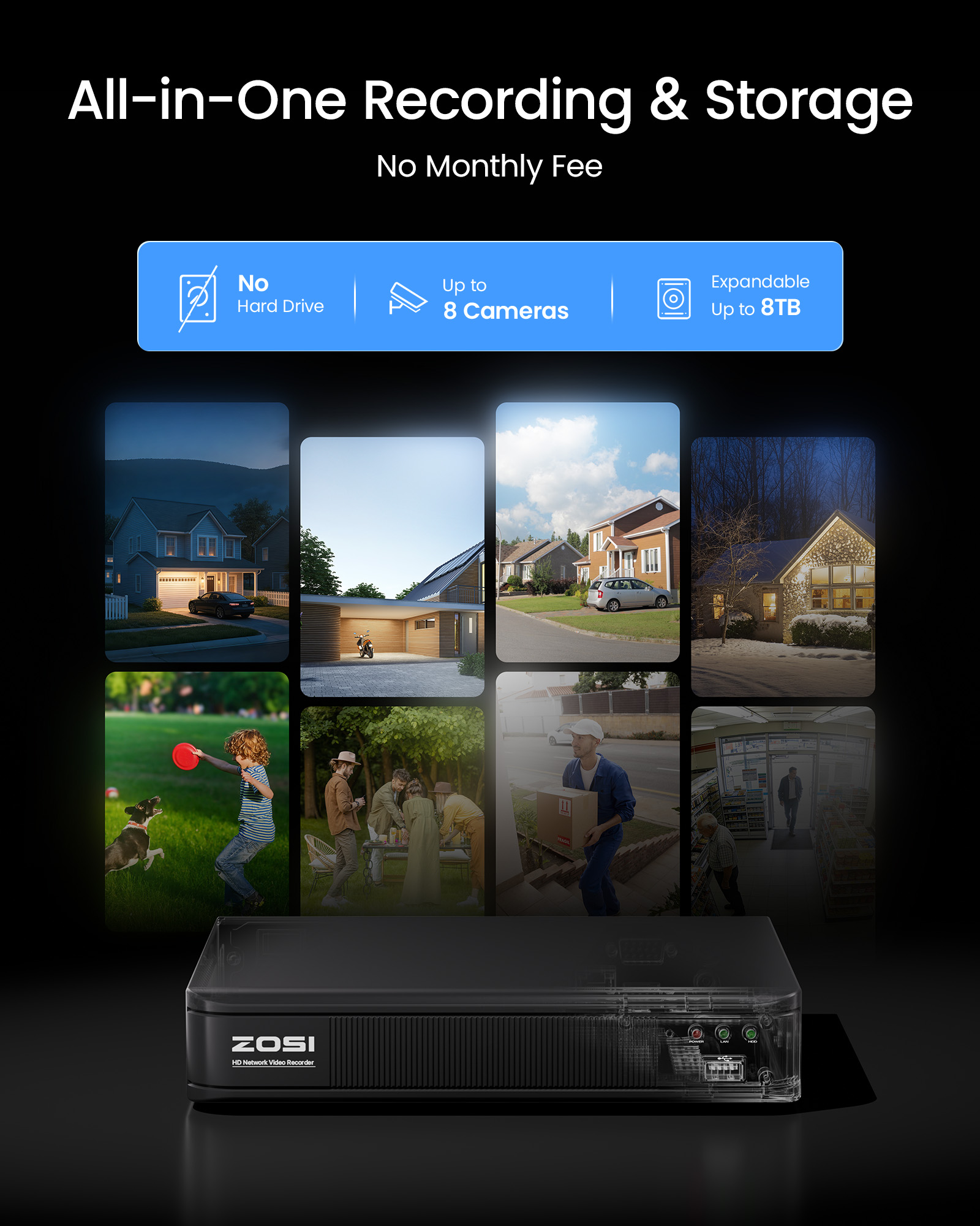 نظام كاميرات مراقبة CCTV سلكي  - مراجعة Home Security Company وسعره