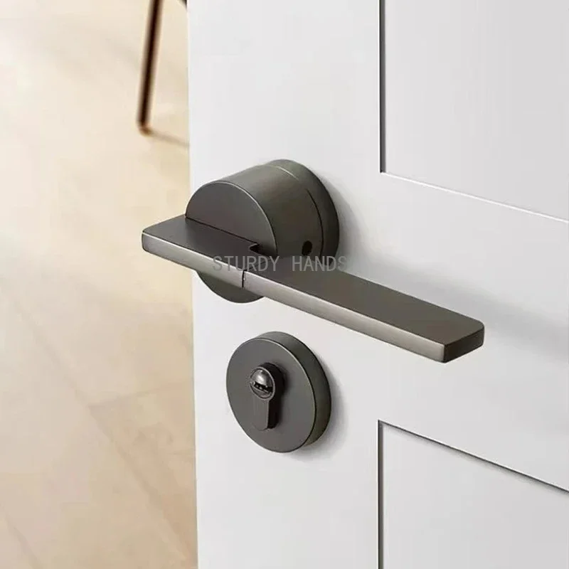 قفل مقبض باب داخلي من سبائك ال - مراجعة Home Security Door Lock وسعره