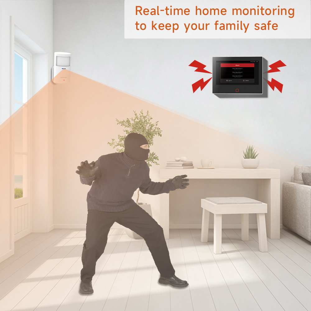 كاشف حركة لاسلكي من ستانيوت بت - مراجعة Pet Immune Pir Sensor وسعره