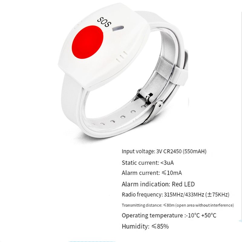 زر طوارئ AA84 3X بتردد 315 ميج - مراجعة Home Security Alarm System وسعره