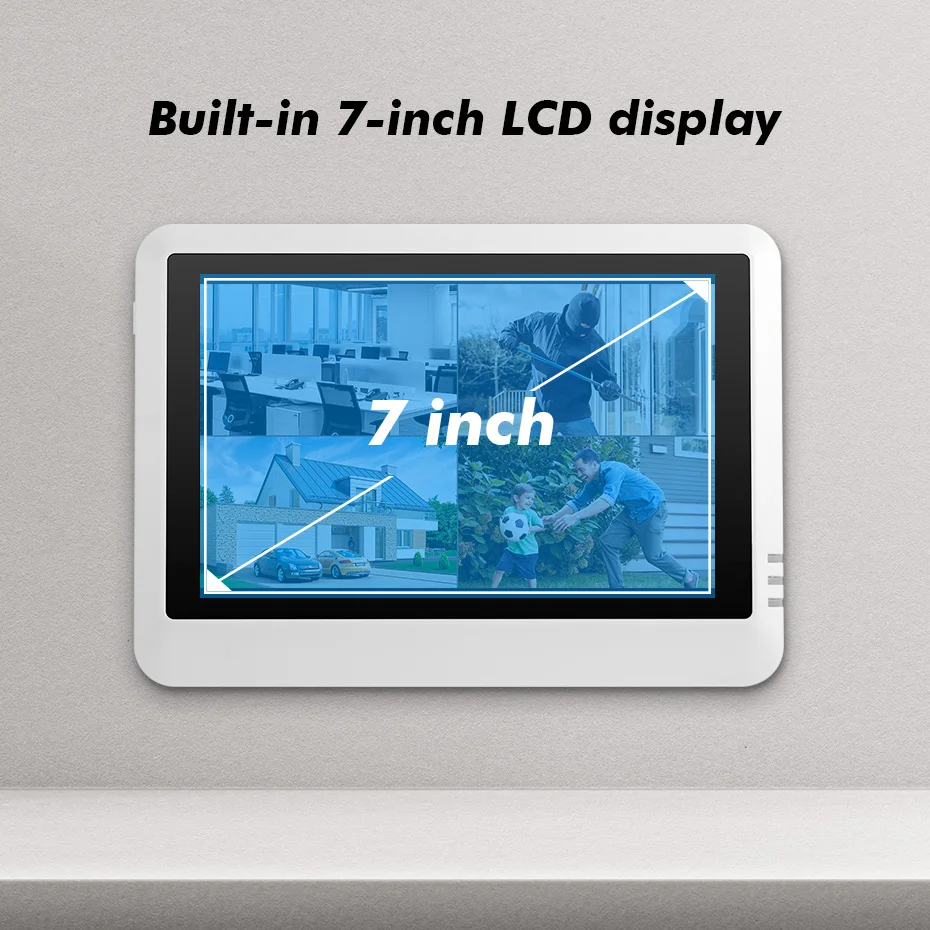 نظام أمان لاسلكي FUERS 8CH مع  - مراجعة Home Security Nvr وسعره