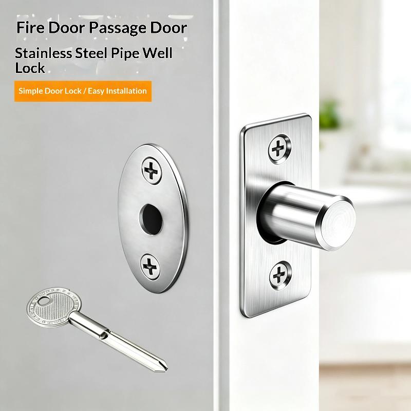 قفل باب مخفي مضاد للسرقة من ال - مراجعة Home Security Key وسعره