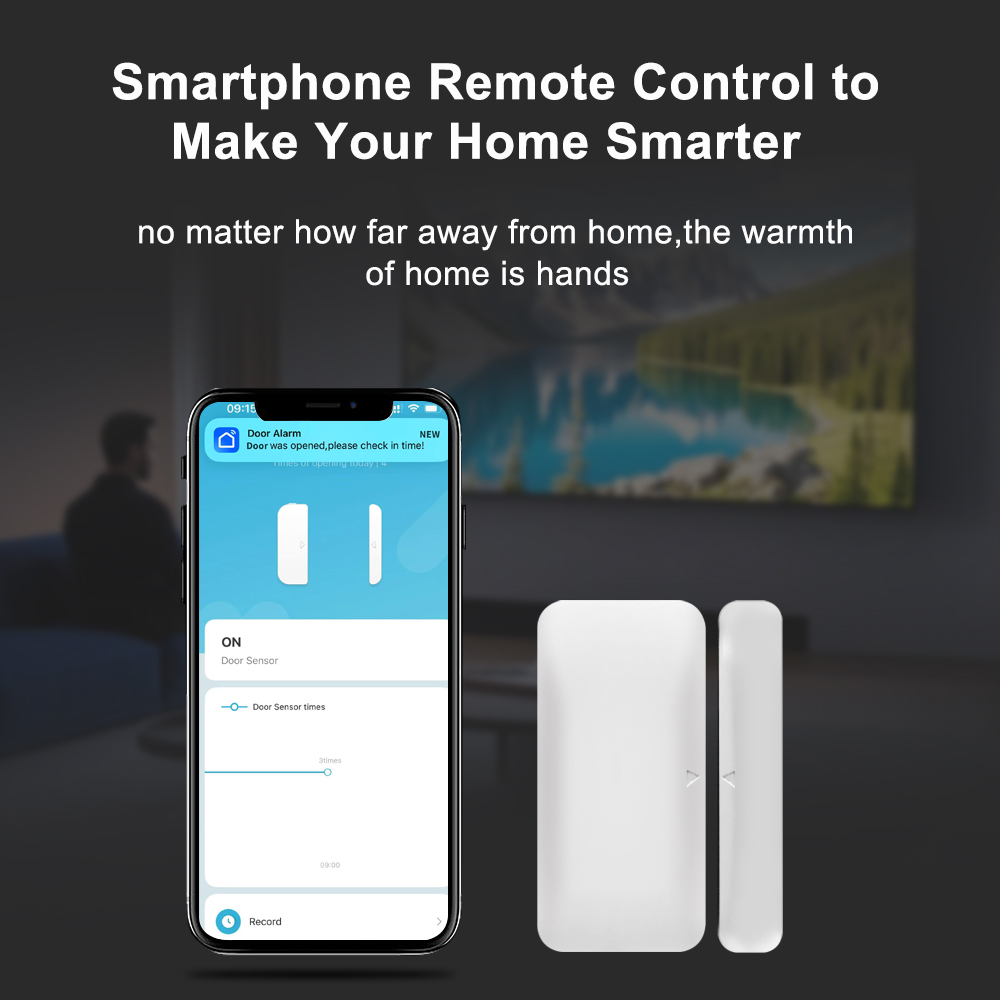 جهاز استشعار لاسلكي للأبواب وا - مراجعة Window Alarm Sensor وسعره
