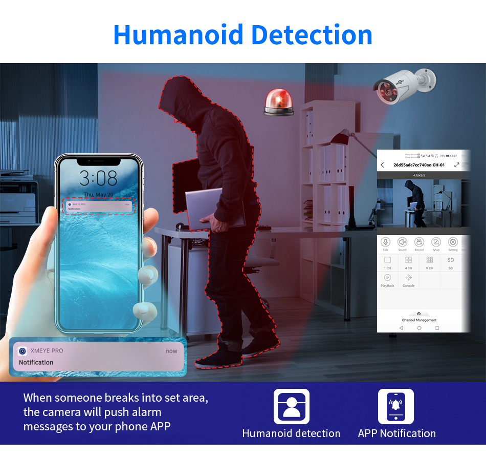 Hiseeu 5MP الصوت IP كاميرا مرا - مراجعة Home Security Nvr وسعره