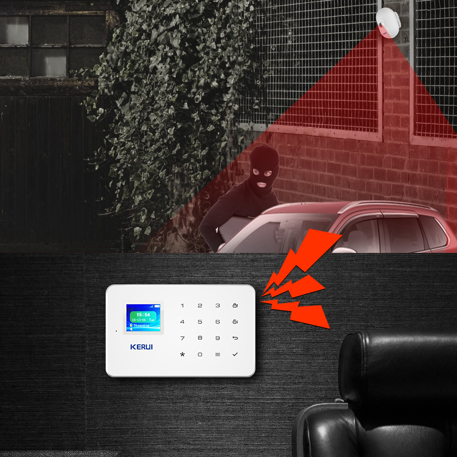 KERUI P861 في الهواء الطلق مقا - مراجعة Pet Immune Pir Sensor وسعره