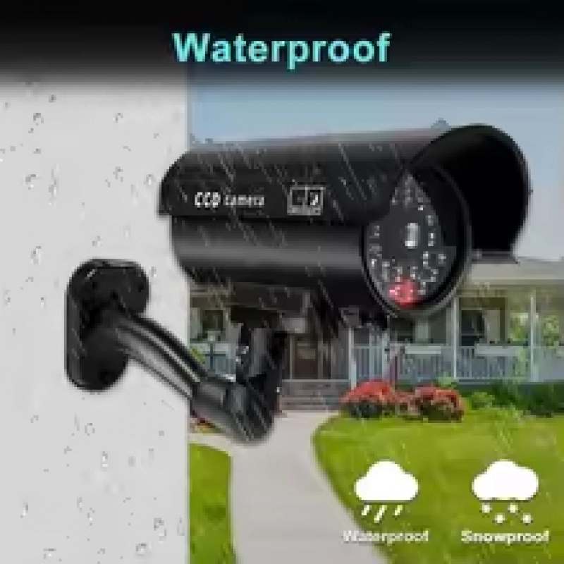 كاميرا وهمية على شكل رصاصة مع  - مراجعة Home Security Company وسعره