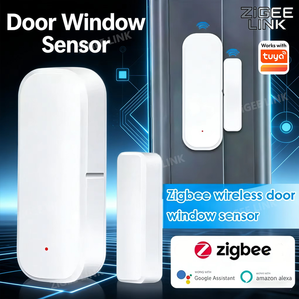 مستشعر لاسلكي للأبواب والنوافذ - مراجعة Window Alarm Sensor وسعره