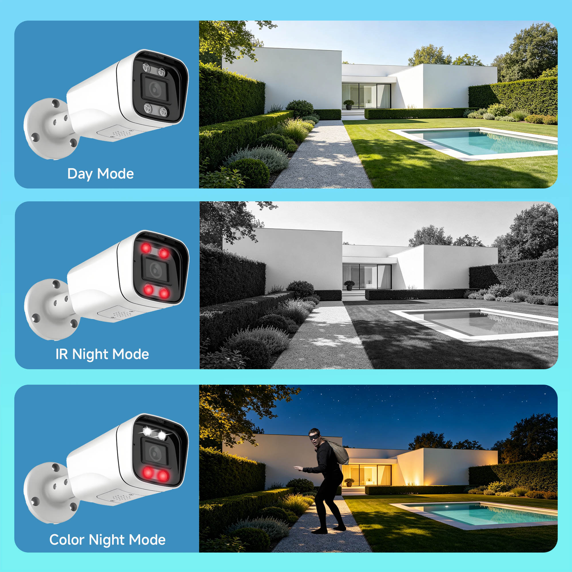 نظام أمان BFMore بدقة 8 ميجابك - مراجعة Home Security Nvr وسعره