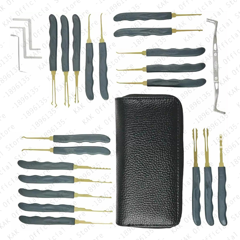 مجموعة أدوات فتح الأقفال KAK م - مراجعة Lock Picking Set وسعره