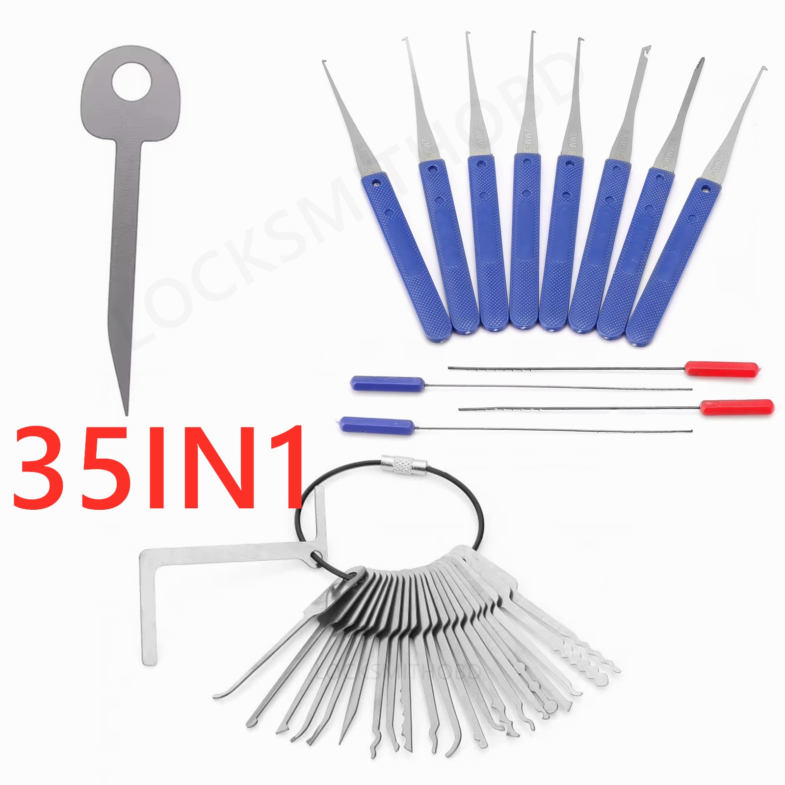 طقم أدوات فك المفاتيح المكسورة - مراجعة Lock Picking Set وسعره