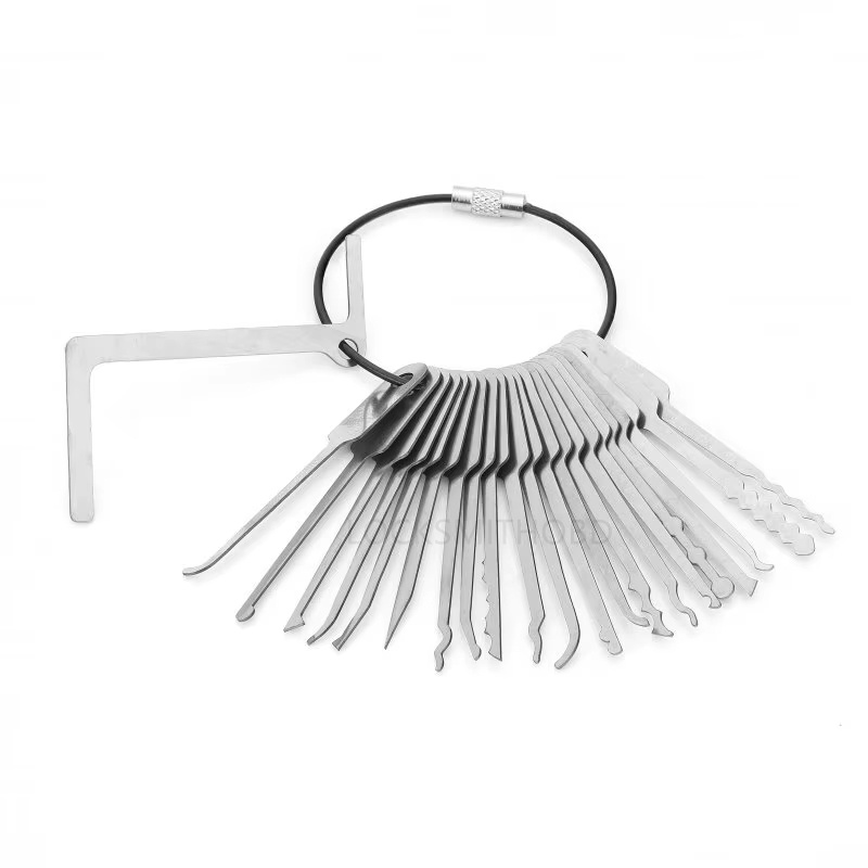طقم أدوات فك المفاتيح المكسورة - مراجعة Lock Picking Set وسعره