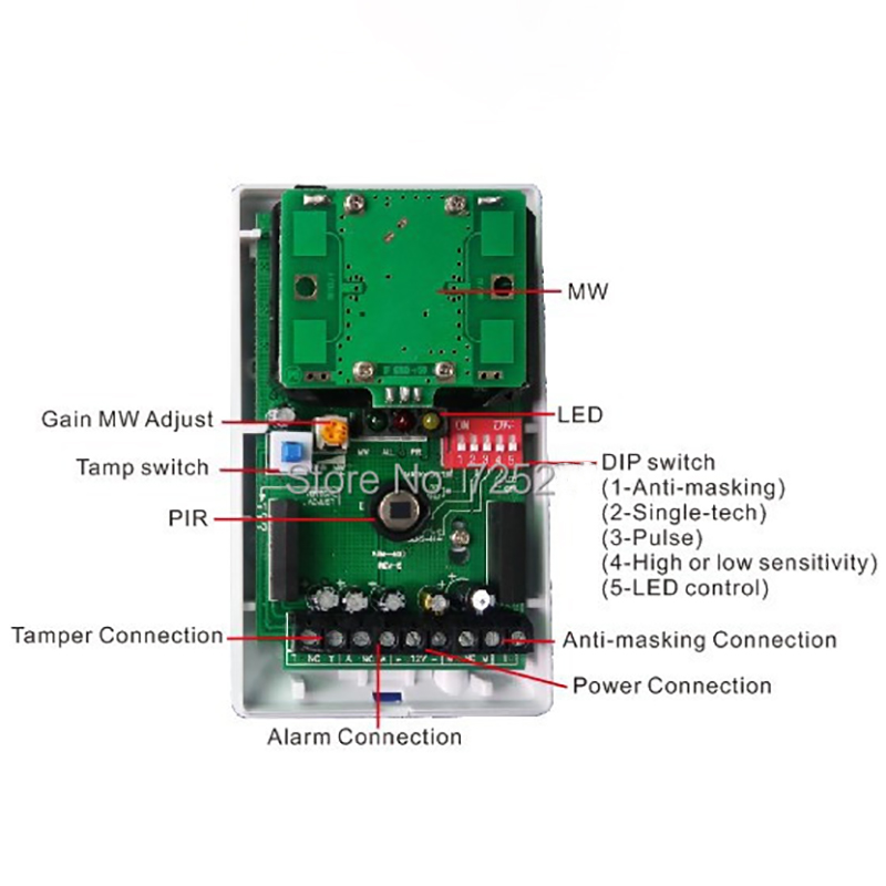 جهاز استشعار حركة داخلي سلكي ب - مراجعة Pet Immune Pir Sensor وسعره