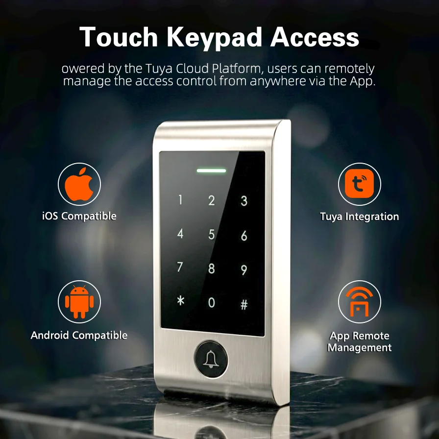 نظام تحكم عن بعد متقدم عبر واي - مراجعة Home Security Door Lock وسعره