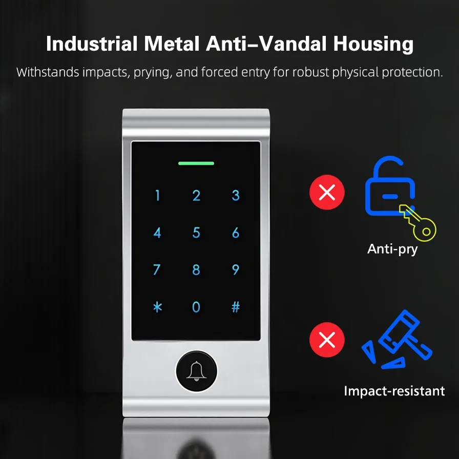 نظام تحكم عن بعد متقدم عبر واي - مراجعة Home Security Door Lock وسعره