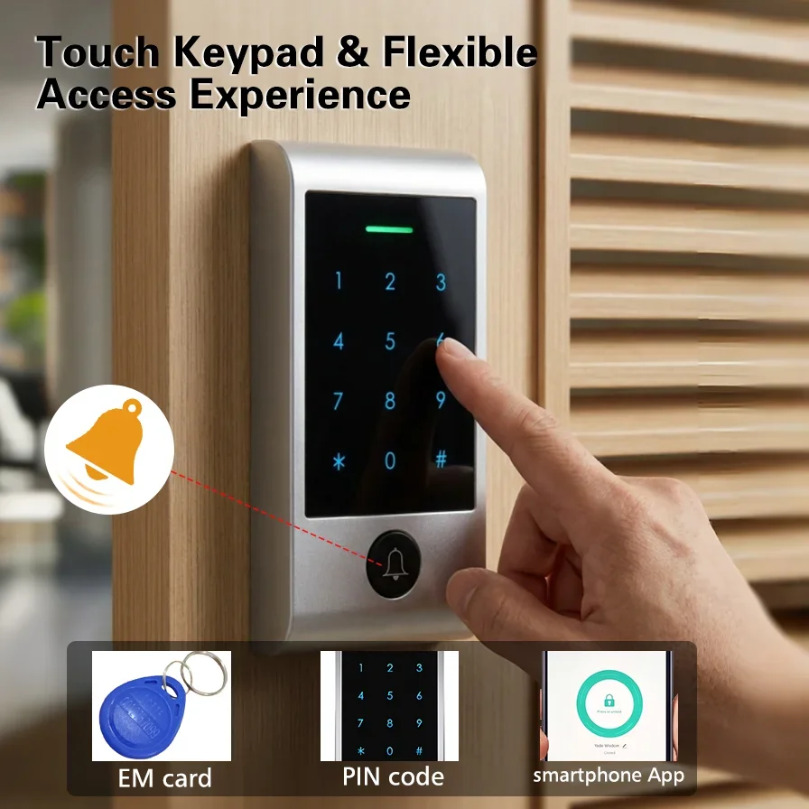 نظام تحكم عن بعد متقدم عبر واي - مراجعة Home Security Door Lock وسعره