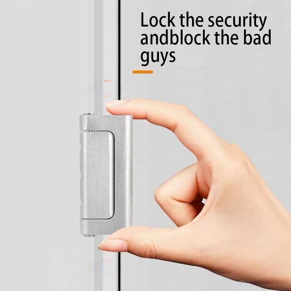 قفل باب مضاد للسرقة من سبائك ا - مراجعة Home Security Door Lock وسعره
