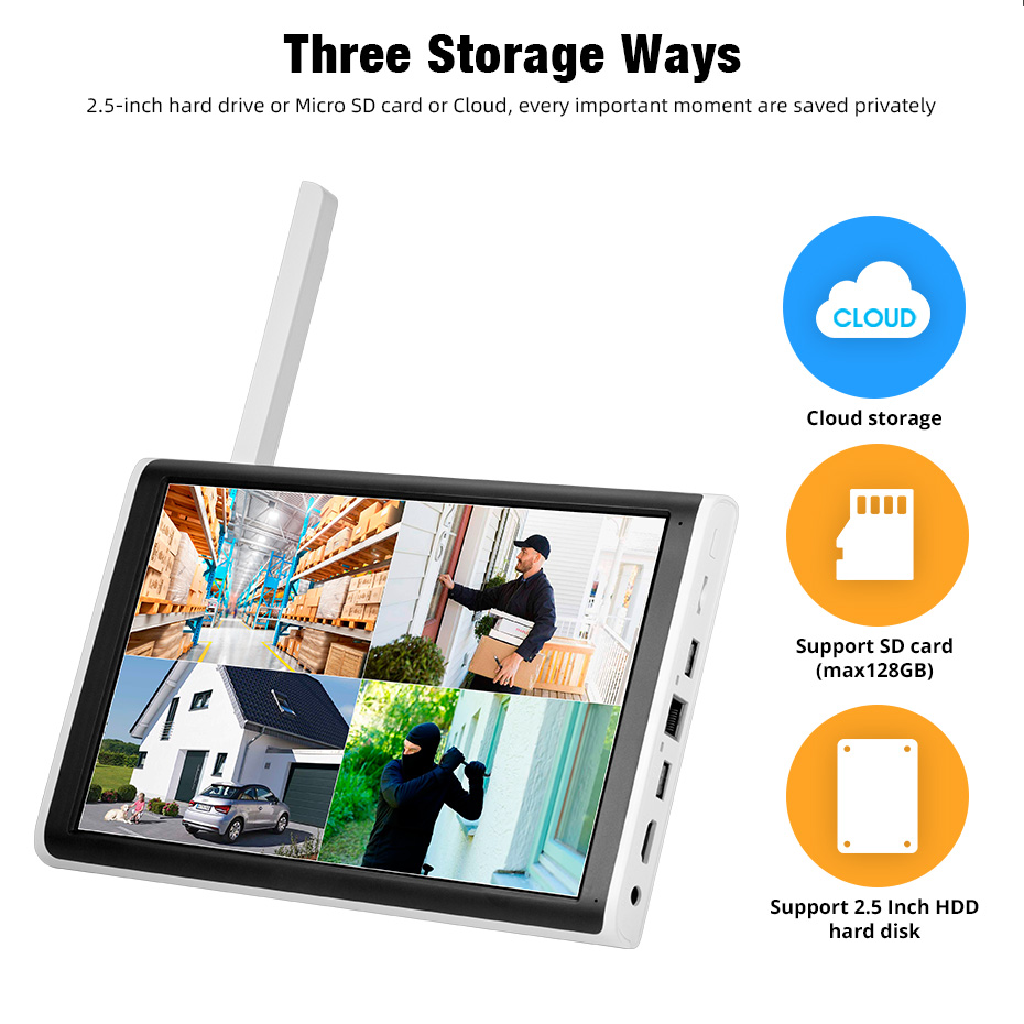 KERUI 2K 3K 4MP 8CH NVR WIFI O - مراجعة Home Security Nvr وسعره