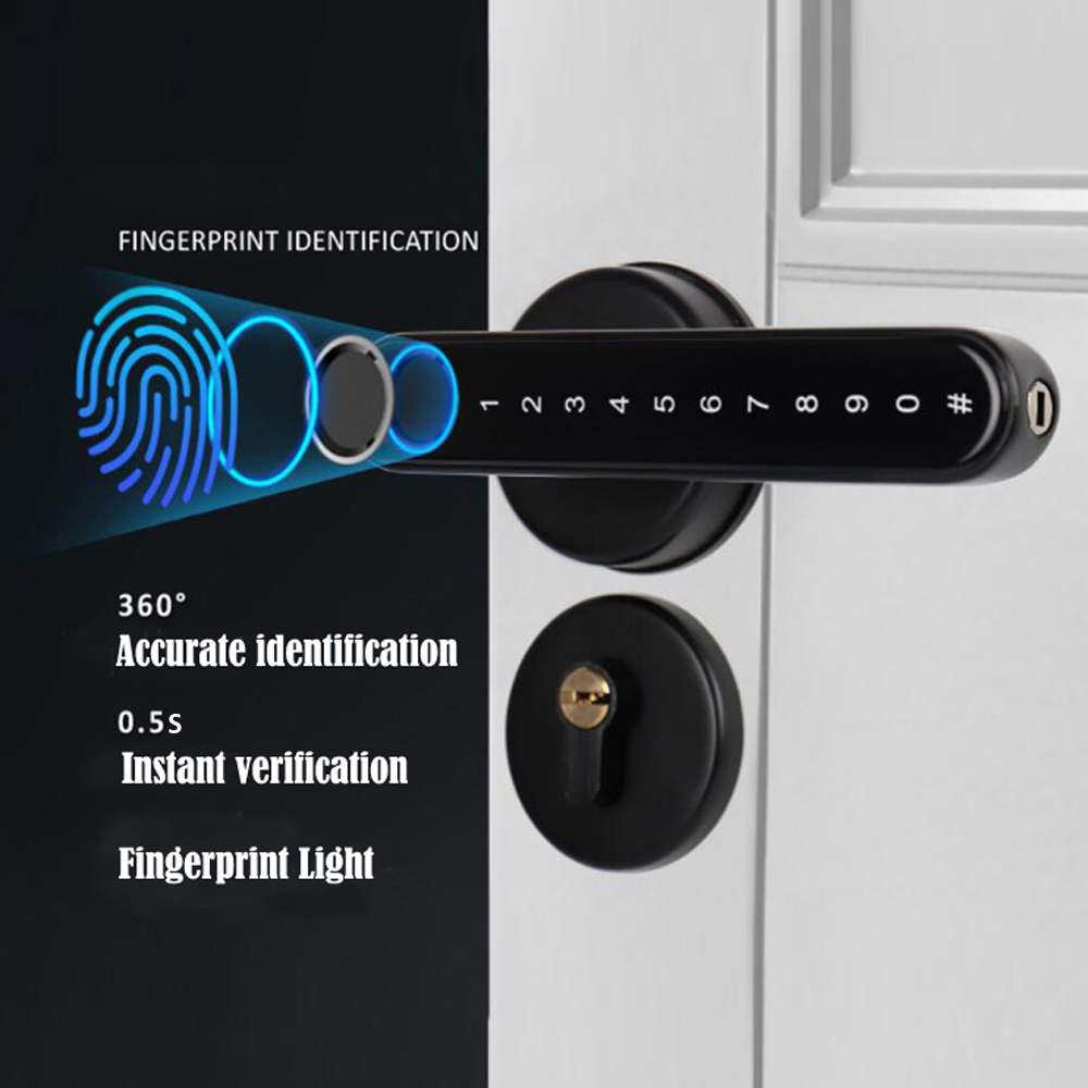 قفل بصمة الإصبع الذكي بتقنية ا - مراجعة Home Security Key وسعره