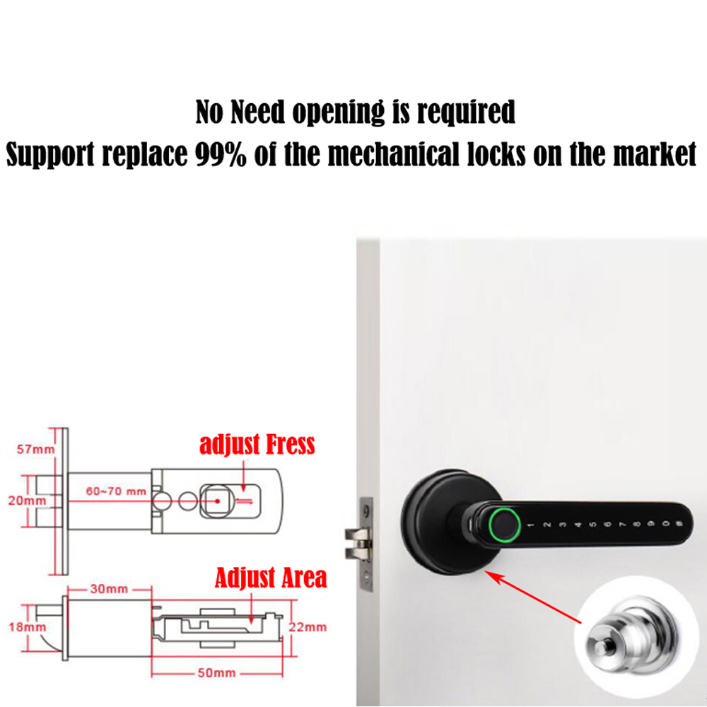 قفل بصمة الإصبع الذكي بتقنية ا - مراجعة Home Security Key وسعره
