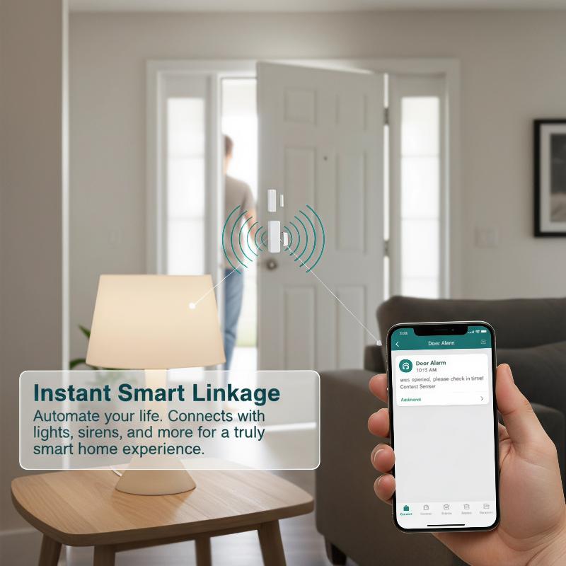 جهاز استشعار ذكي صغير للأبواب  - مراجعة Window Alarm Sensor وسعره