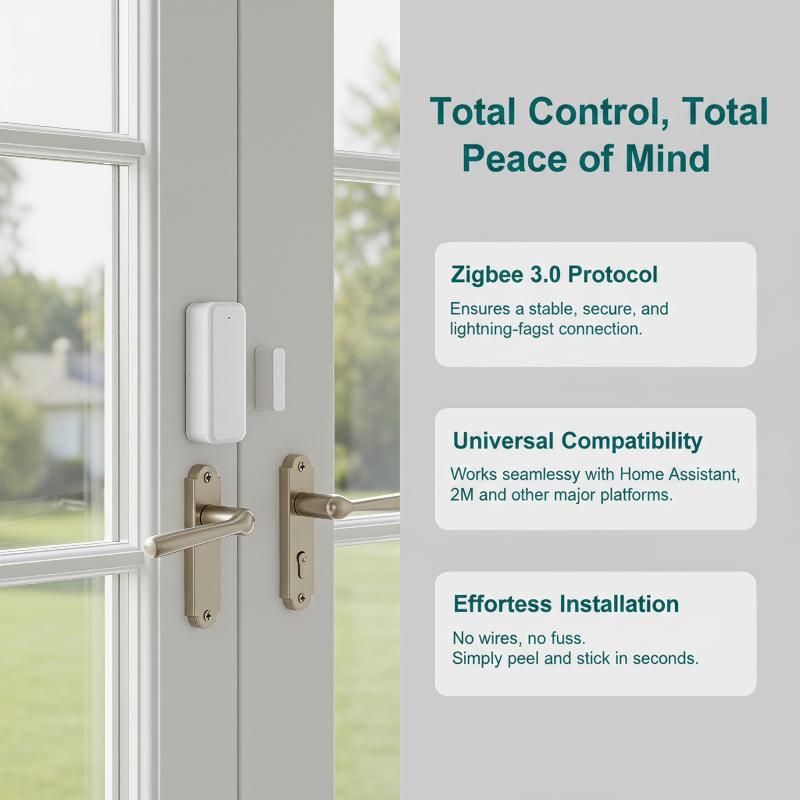 جهاز استشعار ذكي صغير للأبواب  - مراجعة Window Alarm Sensor وسعره