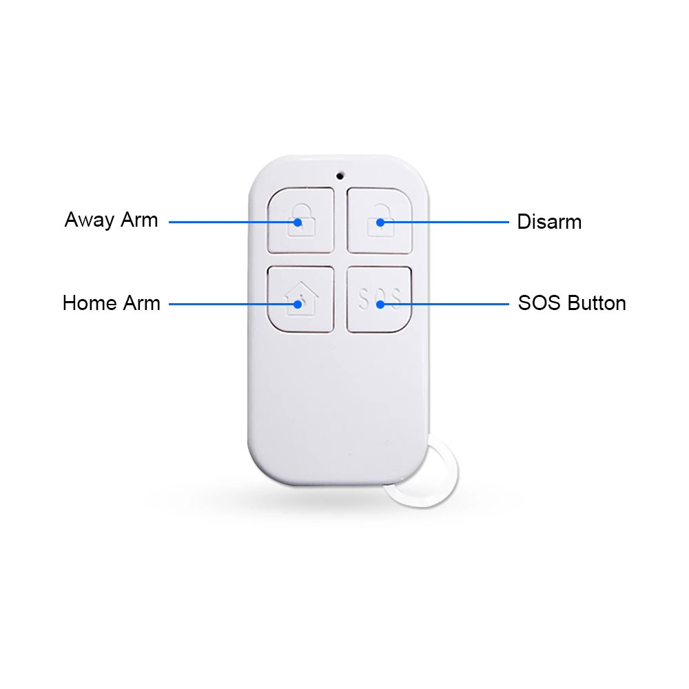 كاشف التحكم عن بعد اللاسلكي 43 - مراجعة Home Security Alarm System وسعره