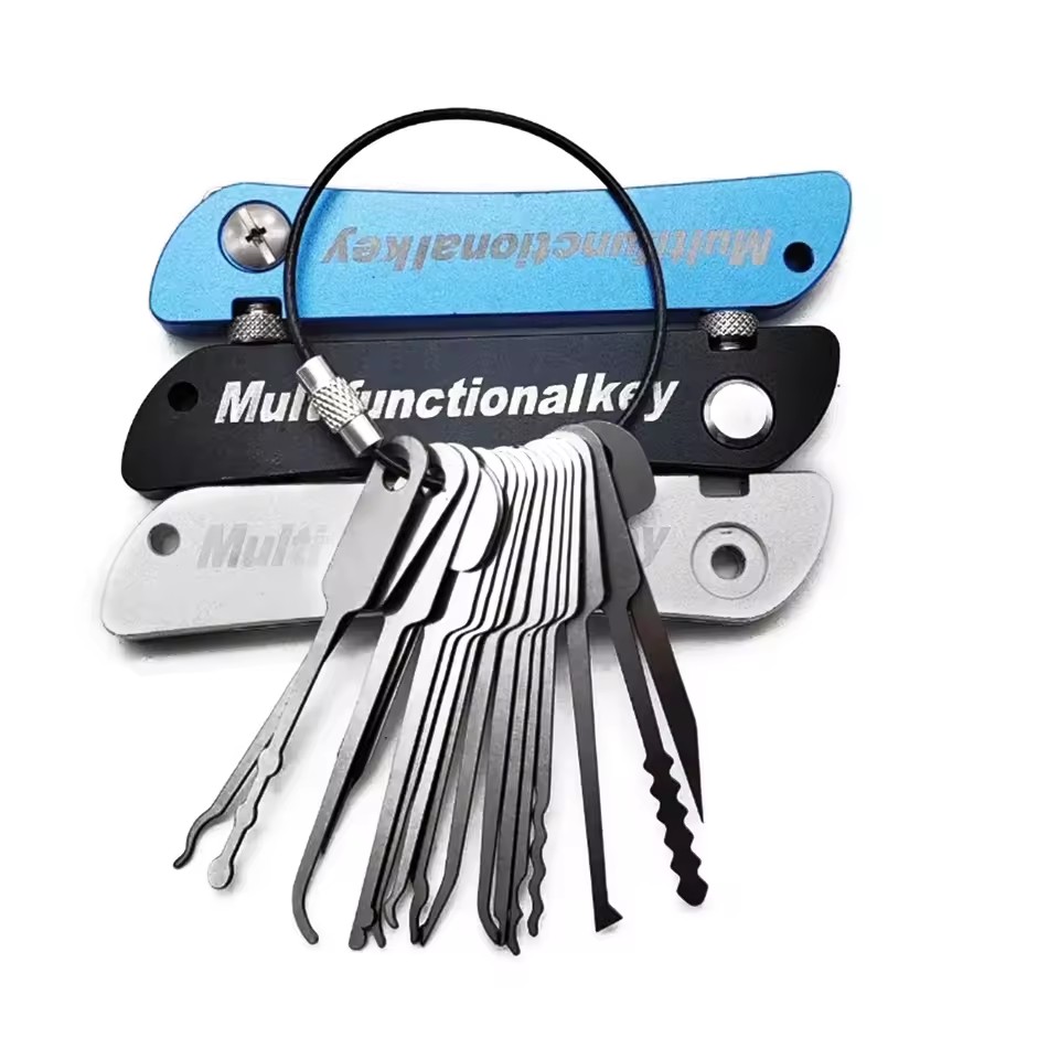 مجموعة أدوات فتح الأقفال 21 في - مراجعة Lock Picking Set وسعره