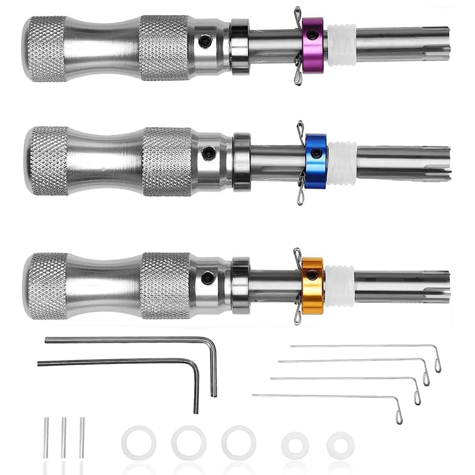 مجموعة اختيار القفل الأنبوبي ل - مراجعة Lock Picking Set وسعره