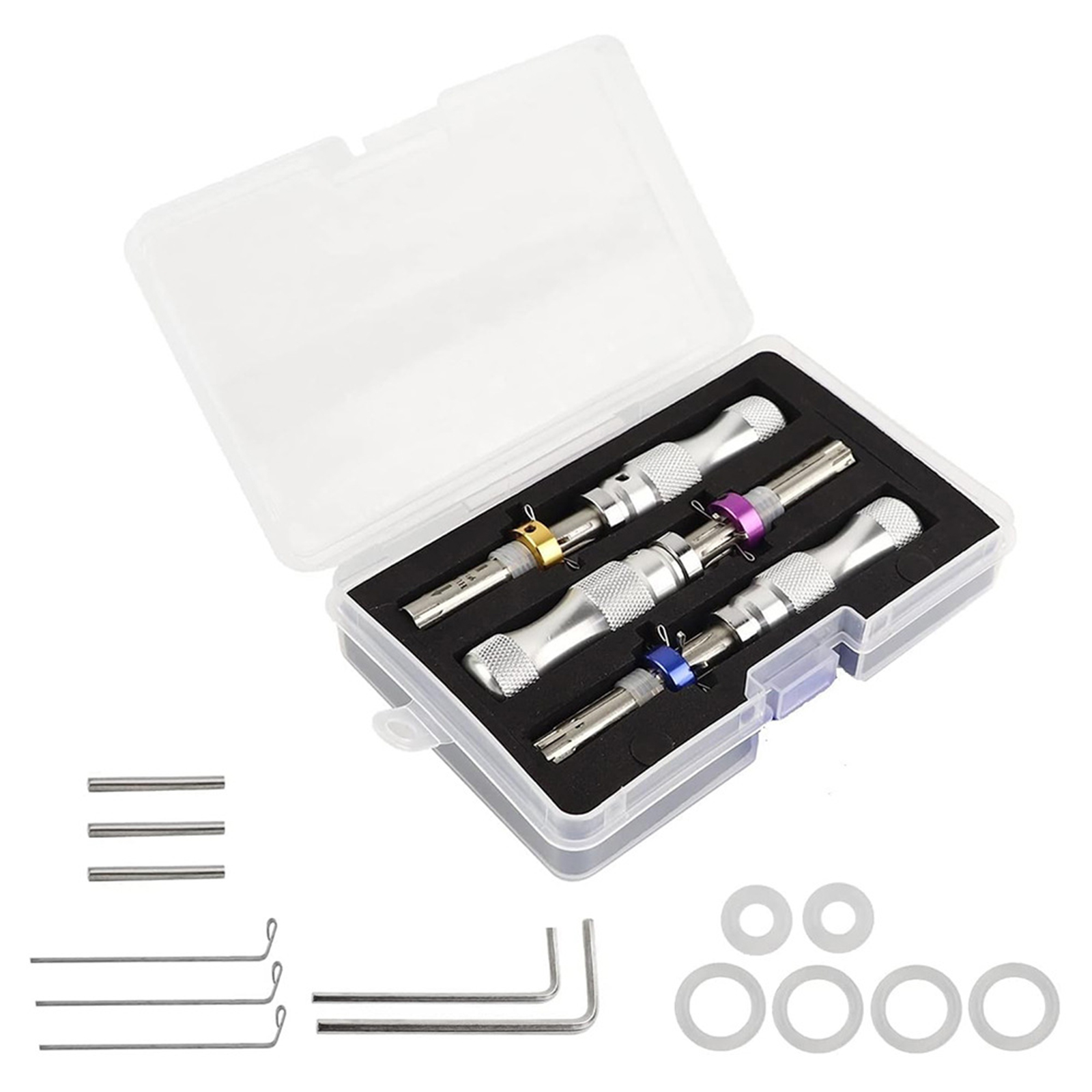 مجموعة اختيار القفل الأنبوبي ل - مراجعة Lock Picking Set وسعره