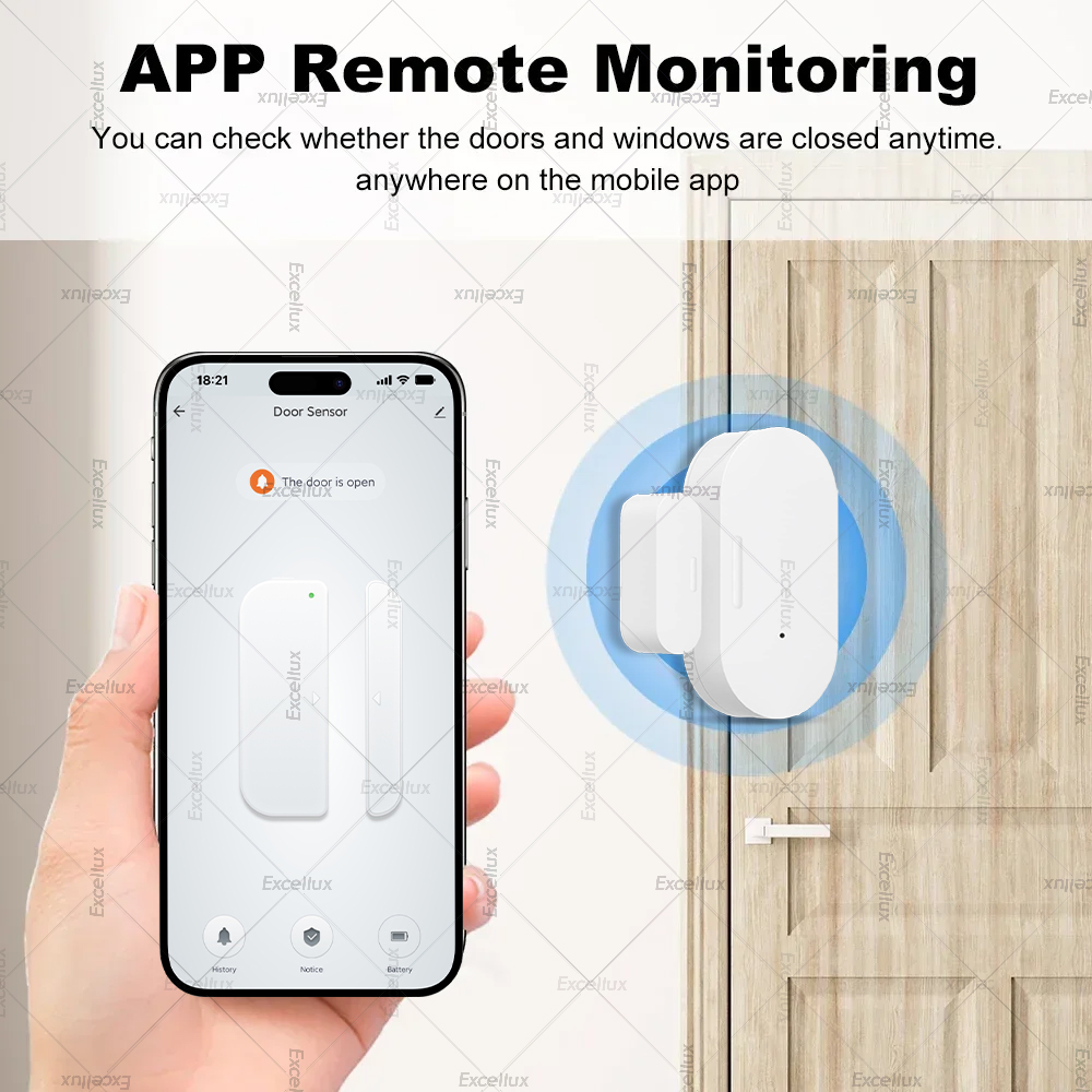 مستشعر الباب والنوافذ الذكي من - مراجعة Window Alarm Sensor وسعره