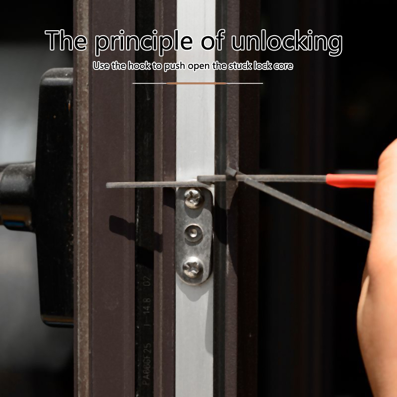 3 قطعة/المجموعة المدمجة بابية  - مراجعة Lock Picking Set وسعره