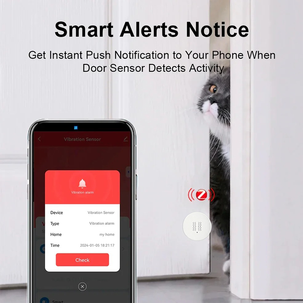 جهاز استشعار الاهتزاز والإمالة - مراجعة Home Security Alarm System وسعره