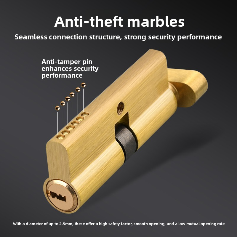 قفل اسطوانة الباب متحيز 70 ملل - مراجعة Home Security Key وسعره