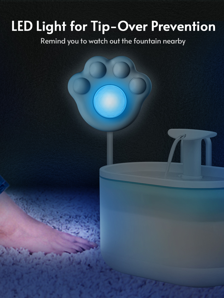 مستشعر نافورة الماء على شكل مخ - مراجعة Pet Immune Pir Sensor وسعره