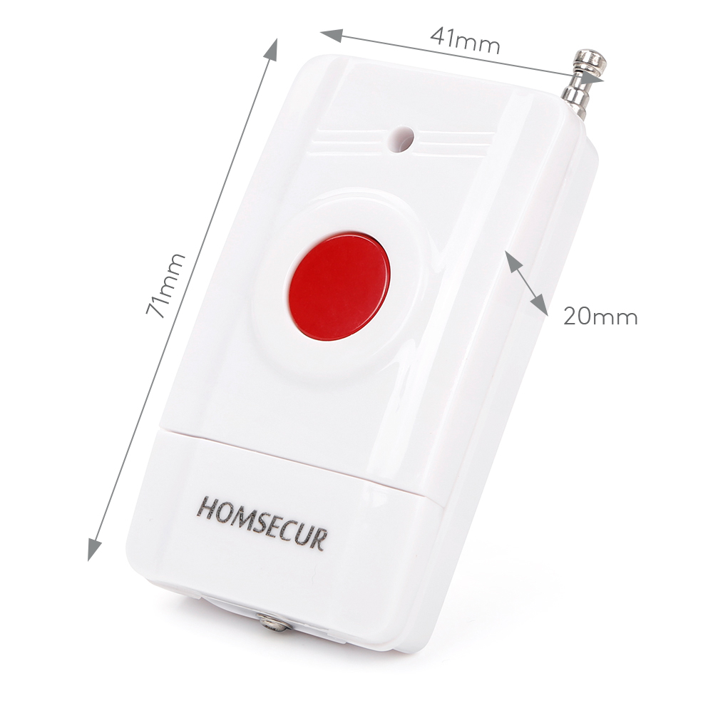 زر طوارئ لاسلكي A5 بتردد 433 م - مراجعة Home Security Alarm System وسعره