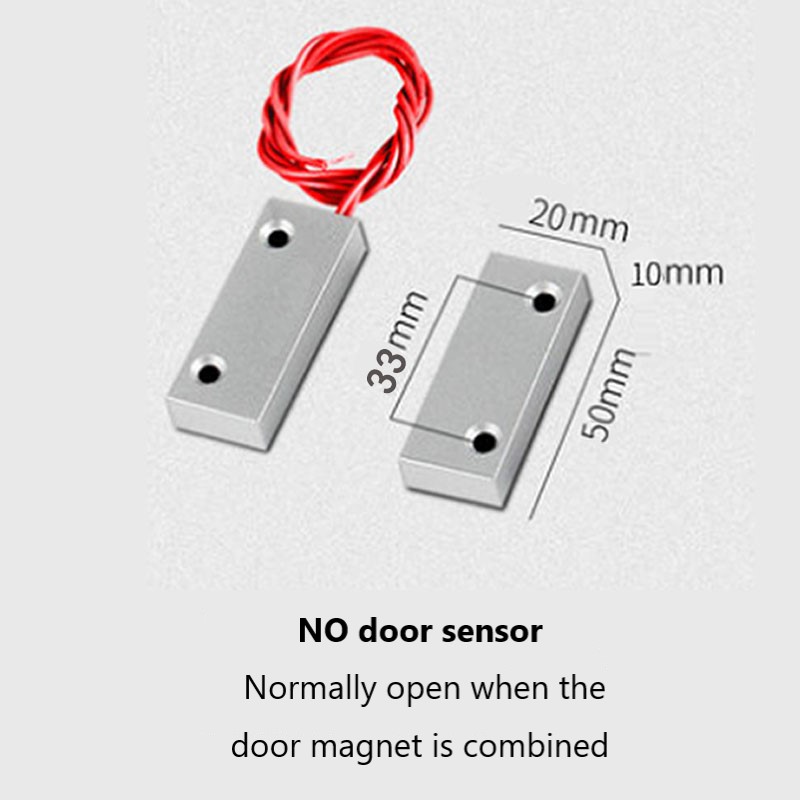NC لا باب الاستشعار السلكية كا - مراجعة Window Alarm Sensor وسعره
