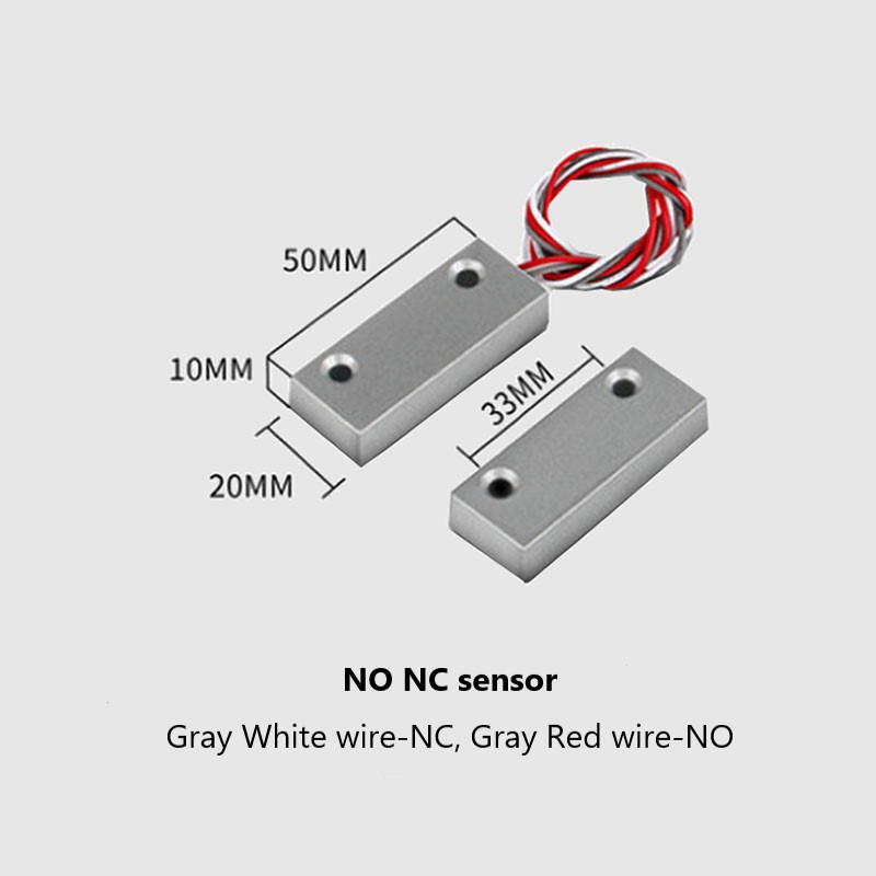 NC لا باب الاستشعار السلكية كا - مراجعة Window Alarm Sensor وسعره