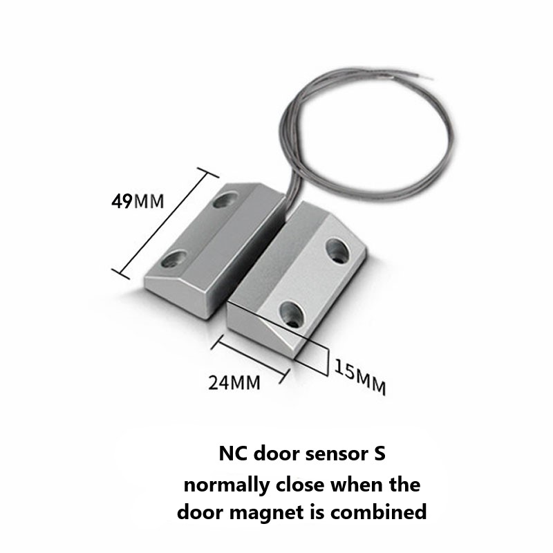 NC لا باب الاستشعار السلكية كا - مراجعة Window Alarm Sensor وسعره