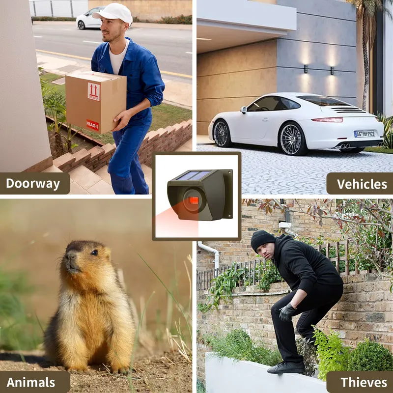 نظام إنذار لاسلكي يعمل بالطاقة - مراجعة Home Security Alarm System وسعره
