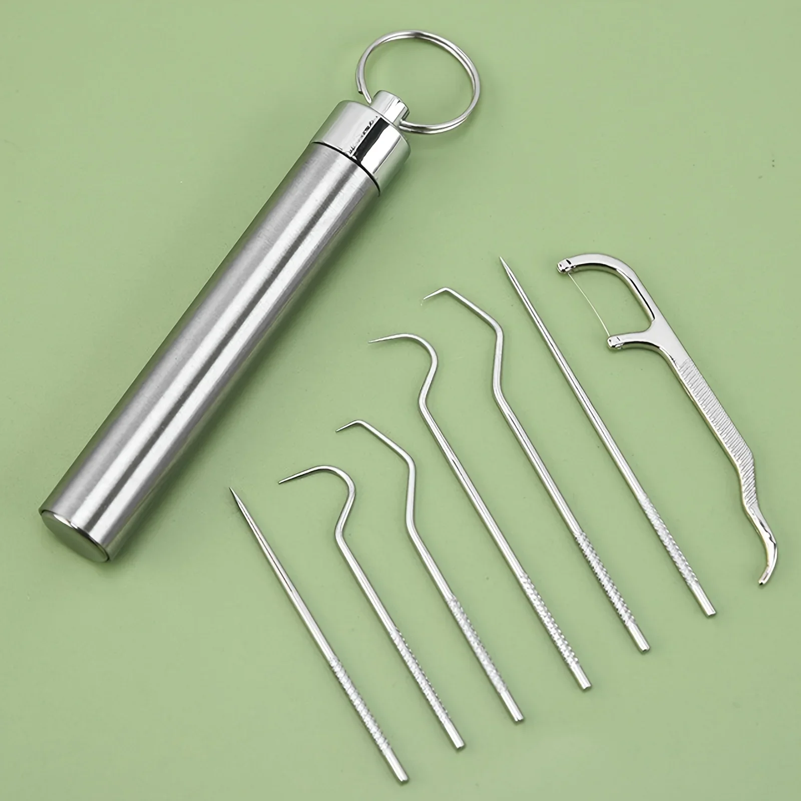 طقم أعواد أسنان من الفولاذ الم - مراجعة Lock Picking Set وسعره